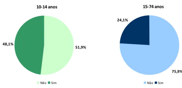 Gráfico 12 – Prática de atividade física e desportiva 