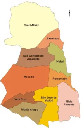 Figura 1 - Mapa da RMN