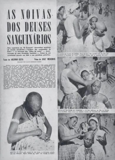 Figura 1 - Reportagem da revista O Cruzeiro em 1951