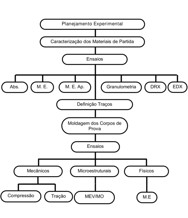 Figura 3.1 – OrganogramaDefinição Traços 