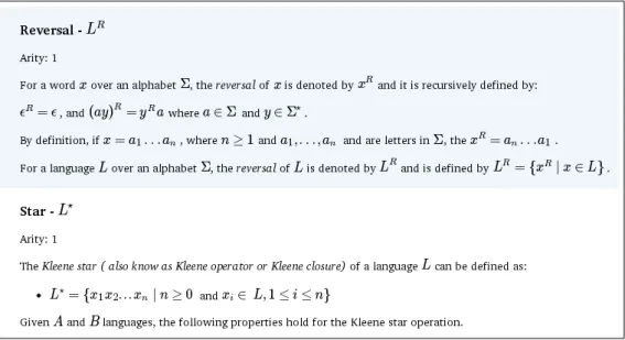 Figure 5.2: Listing operations