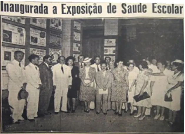 Foto 1 – Exposição de Saúde Escolar   Fonte: A GAZETA (1941) 
