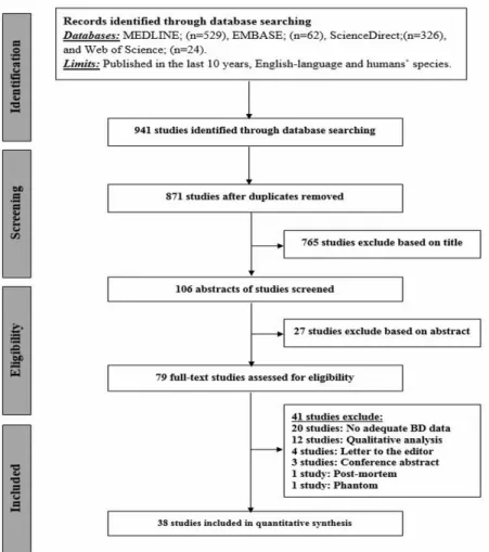 Figure 1 presents an overview of the systematic search of the literature through different databases.