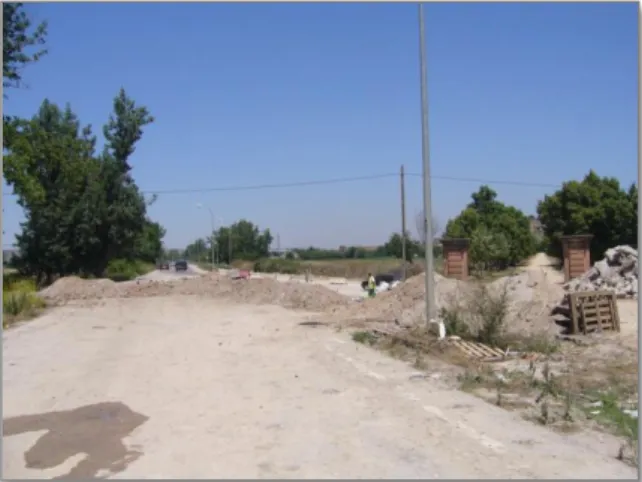 Figure  4:  Two  streets    of  the  twelve  streets  in  the  Cultural landscape of Aranjuez