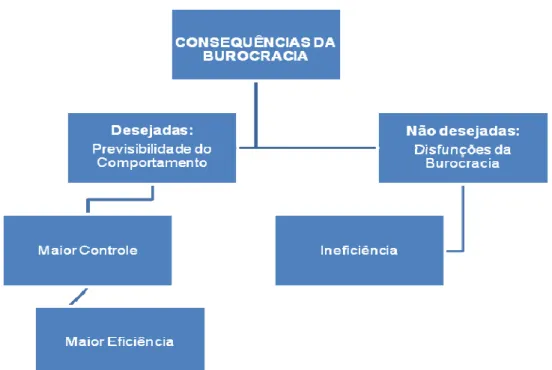 Figura 09 - A burocracia e suas disfunções 