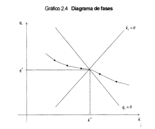 Gráfico 2.4  Diagrama de  fases 