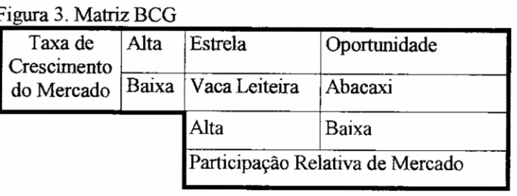 Figura 3. Matriz BCG