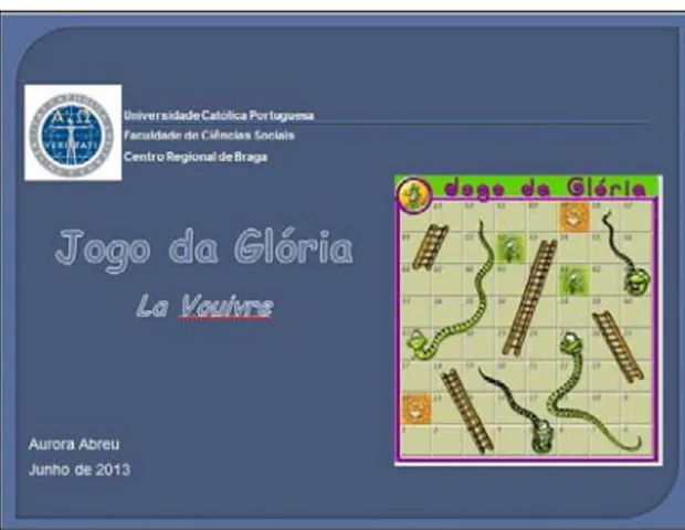 Figura 5 - Apresentação para o Workshop “Criação de jogos com o software La Vouivre” 
