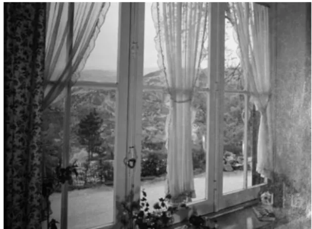 Figure 2.  Interior of a house in the  settlement of Vila Nova, April 1952 –  Photography Alvão, Archive da EDP,  Porto