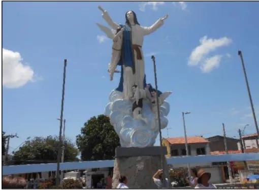 Figura 7 – Totem N. Sr.ª de Assunção (bairro Vila Velha). 