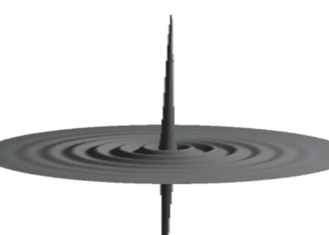 Fig. 2.1 – Sketch of a complex particle.