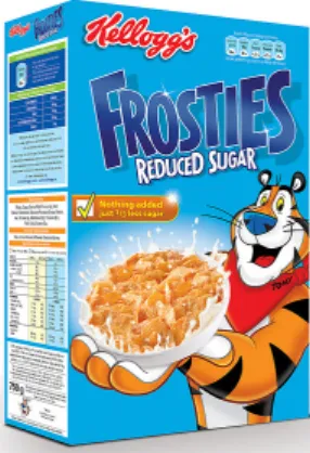 Figure   1   Frosties   Reduced    Sugar   Packaging