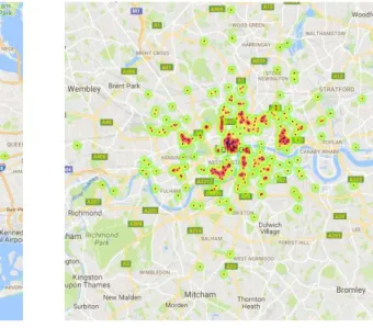 Figure 4.2: Distribution of macro-areas across the city.