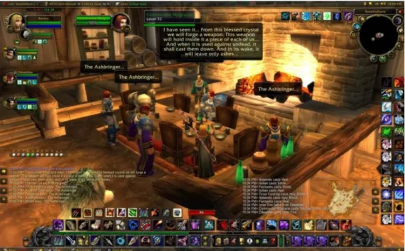 Figura 4 - Captura do ambiente do World of Warcraft