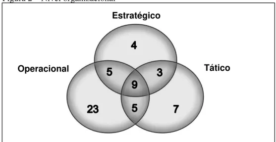 Figura 2  –  Nível organizacional 