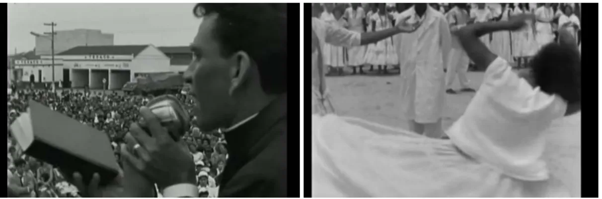Figura 4: Rituais religiosos: Pentecostal e Umbanda    