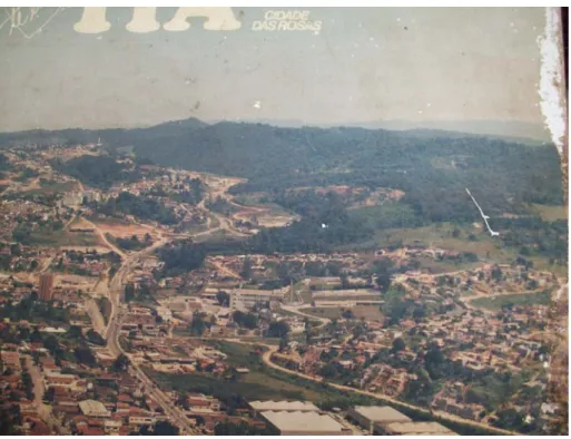 Foto 6 –  Rodovia Raposo Tavares, km 32, na cidade de Cotia em 1985. 