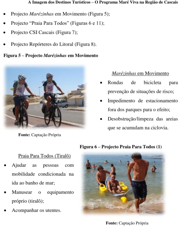 Figura 5 – Projecto Marézinhas em Movimento 