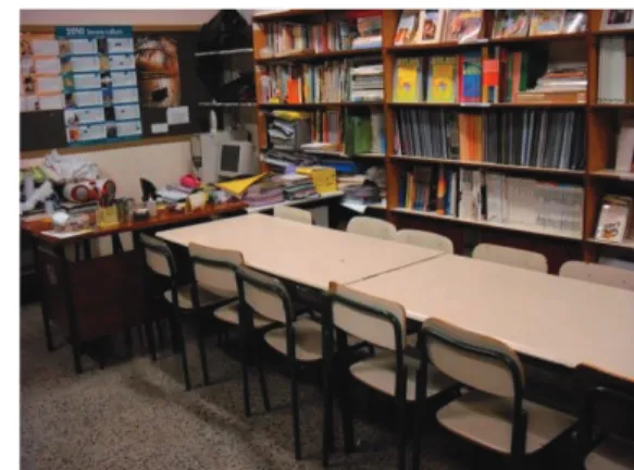 Figura 5: Sala de leitura da Escola C (maio/2010) 