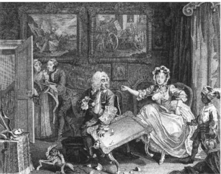 Figura 3 – “O progresso de uma prostituta” – William Hogarth, 1732. 2   