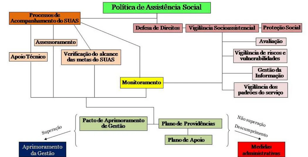 Figura 3  –  Fluxo do Monitoramento na Assistência Social 