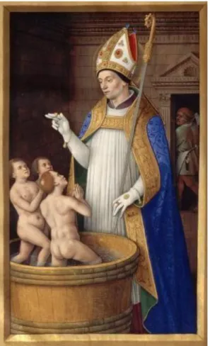 Figura 2 - Vie et miracle de Saint Nicolas, bibliotheque nationale. 