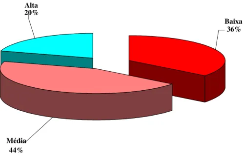 Figura 2. Clusters Resiliência (em %)