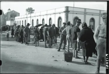 Fig. 2: La venta de carne en el mercado de Évora