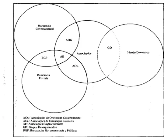 Figura 2:  O Terceiro Setor e Suas Organizações 