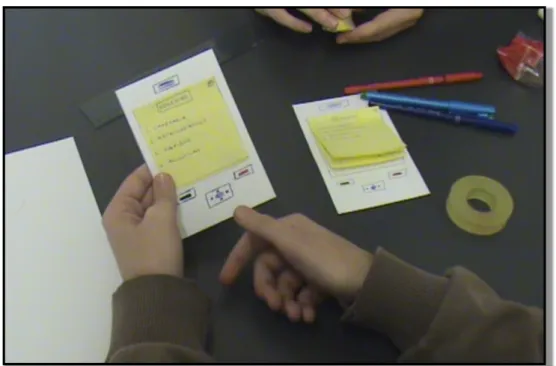 Figure 4.6: Resulting Prototype for the first group that did not use the techniques.
