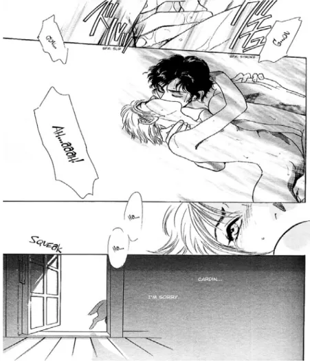 Figura 8 – Cena de sexo no mangá Haru Jo On, de Shino Suzuhara. 