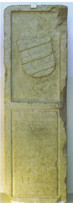 Fig. 3: Lápide alusiva à morte de Vasco Fernandes de Ataíde, hoje no Museu de Ceuta. 