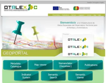 Fig. 2: Home page of the website IDE-OTALEX C– www.ideotalex.eu 