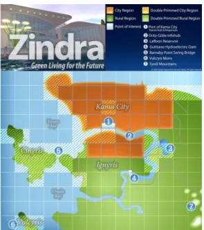 Figure 10: Zindra’s map 