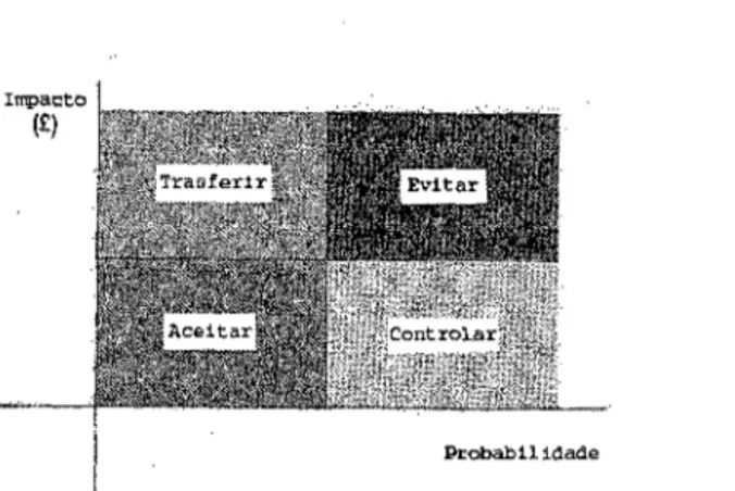 Figura 05 - Decisões sobre mitigação de riscos chave  Fonte: RACHUN, 1998, p.119. 