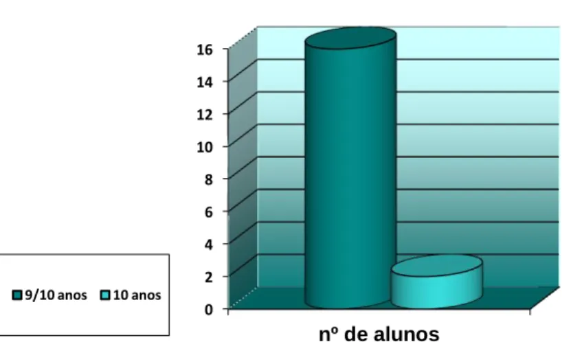 Figura 9 –  Idade dos alunos