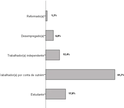 Figura 5 – Situação laboral  