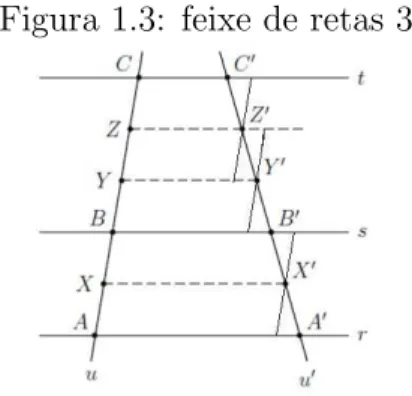 Figura 1.3: feixe de retas 3