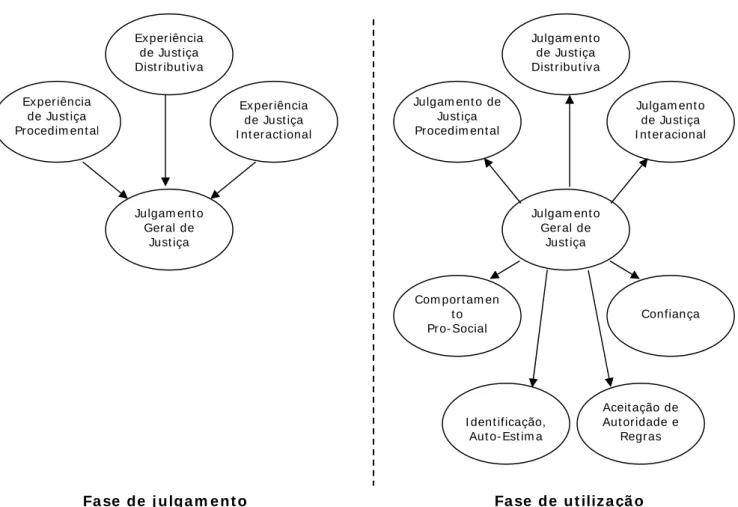 Figura 1 – Representação das fases de julgamento e de utilização 