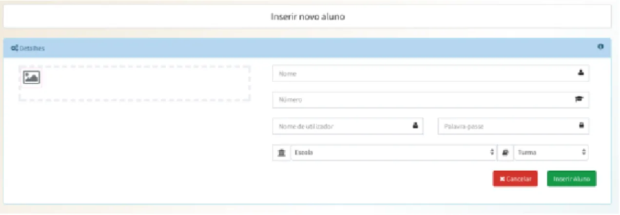 Figura 15 – Visualização de todos os alunos no Letrinhas 