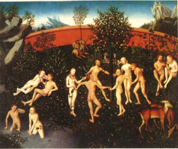 Figura 5: The Golden Age, Lucas Cranach, the Elder, 1530. 