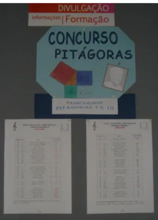 Figura 2.3: Divulgação dos resultados do Concurso Pitágoras