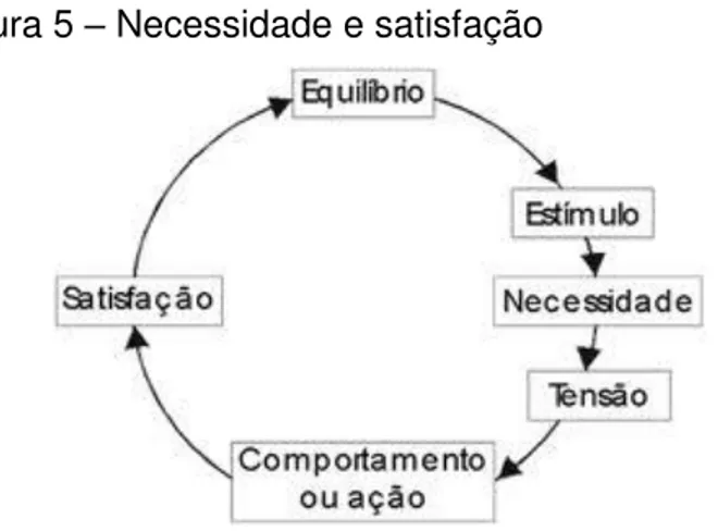 Figura 5 – Necessidade e satisfação 