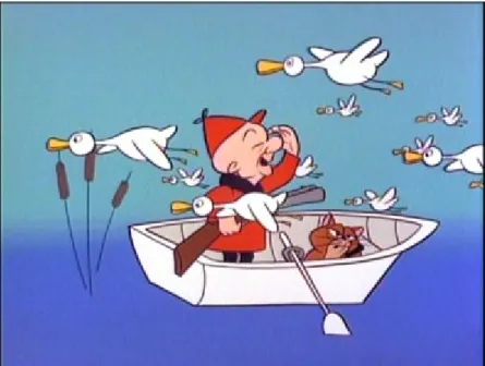 Fig. 2.5 Imagem 12   da série The Mr. Magoo Show – Shotgun Magoo (Clark, 1961)  