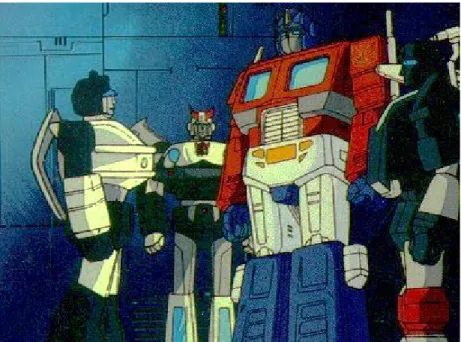 Fig. 2.11 Imagem 22  da série animada de televisão The Transformers (Gobbs, 1984). 