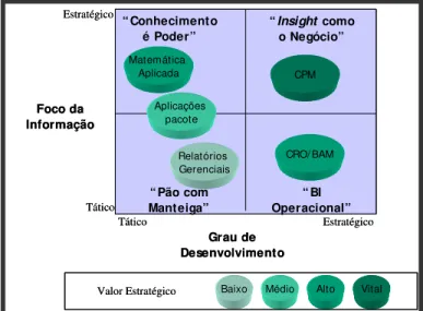 Figura 2: Modelo de Valor Estratégico de Inteligência de Negócio (BUYTENDIJK, 2001). 
