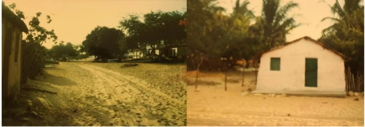 Figura 2. A “Rua principal” da Vila na década de 80. 