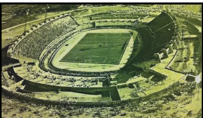 Figura 1. Estádio Castelão. Novembro de 1973