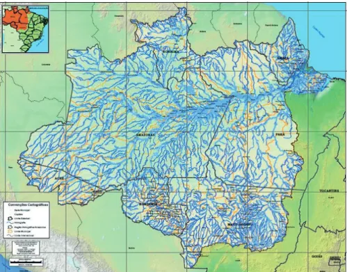 Figura 1. Región Hidrográfica del Amazonas. Fuente: ANA (2015).