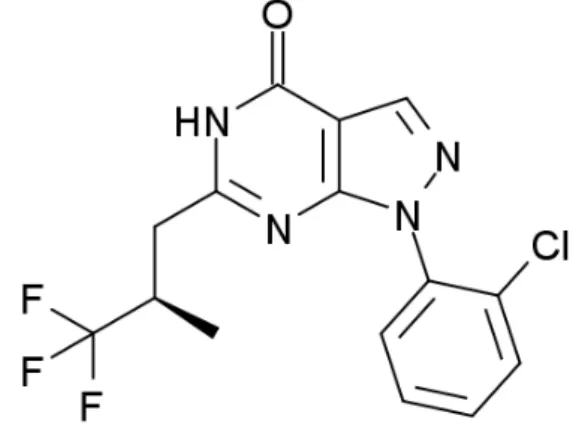 Figura 6: Estrutura química do BAY 73-6691 